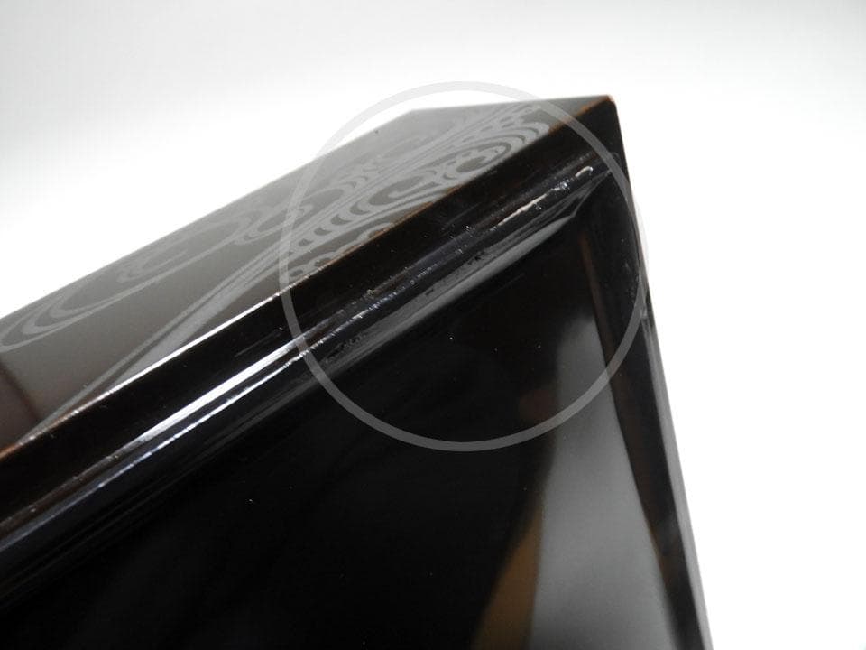 ●五段重 重箱 流水紅葉楓蒔絵 時代 木製漆器 美品 明治 箱付 高さ38㎝