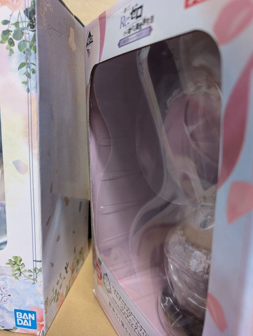 一番くじ　リゼロ　レムアートスケールフィギュア　ラムアートスケールフィギュア