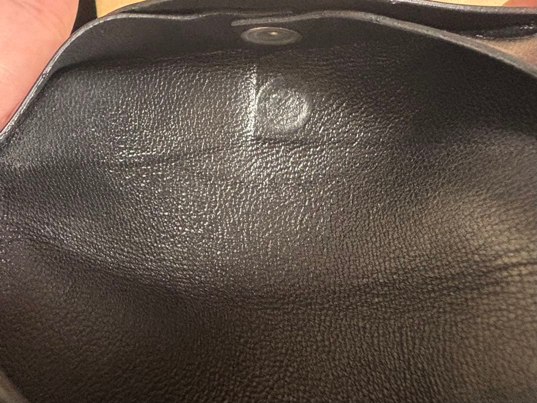 JIL SANDER（ジルサンダー）ブラックレザーカード ケースケース