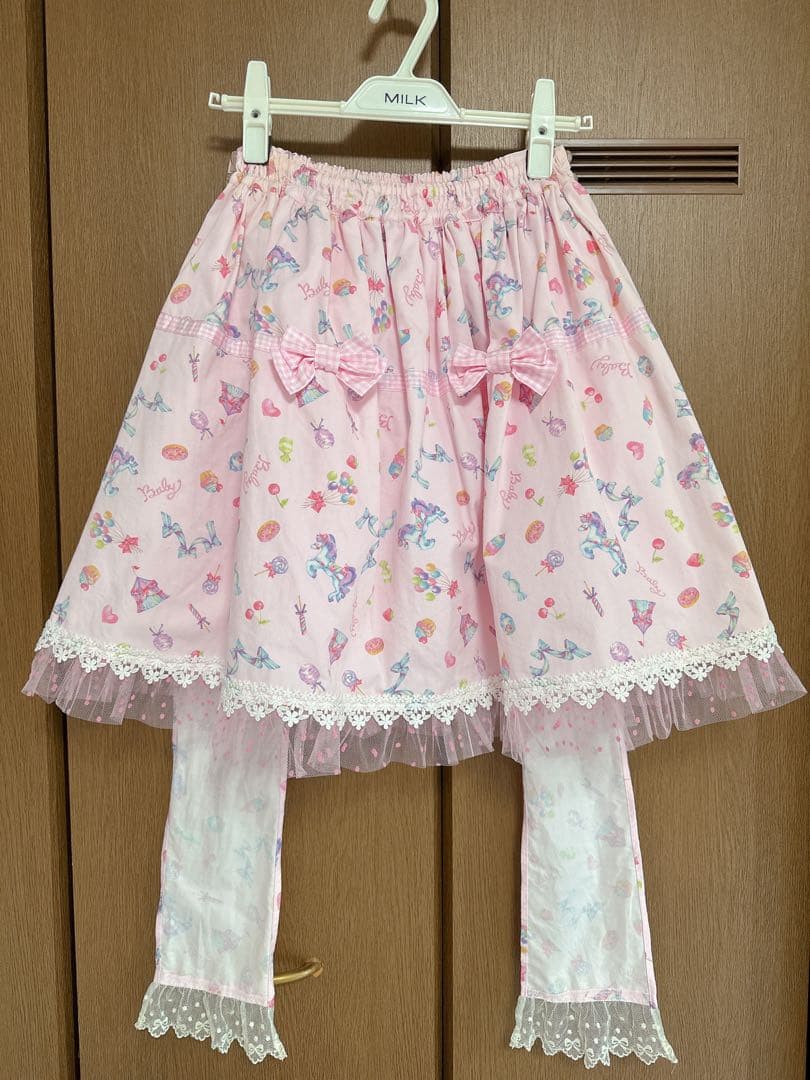 ●BABY● Pony in Sweet Dream柄 SK ピンク 頭物セット