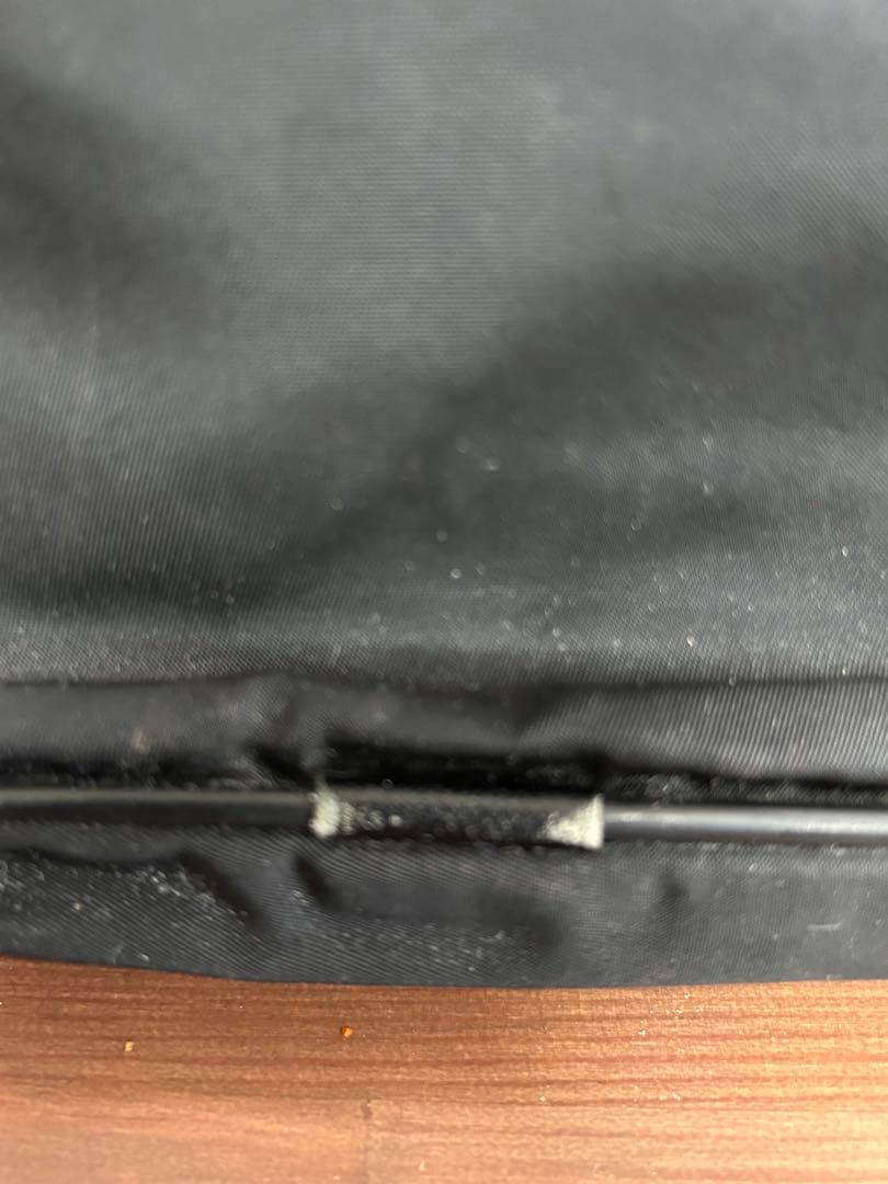 PRADA ブラック ガーメントバッグ