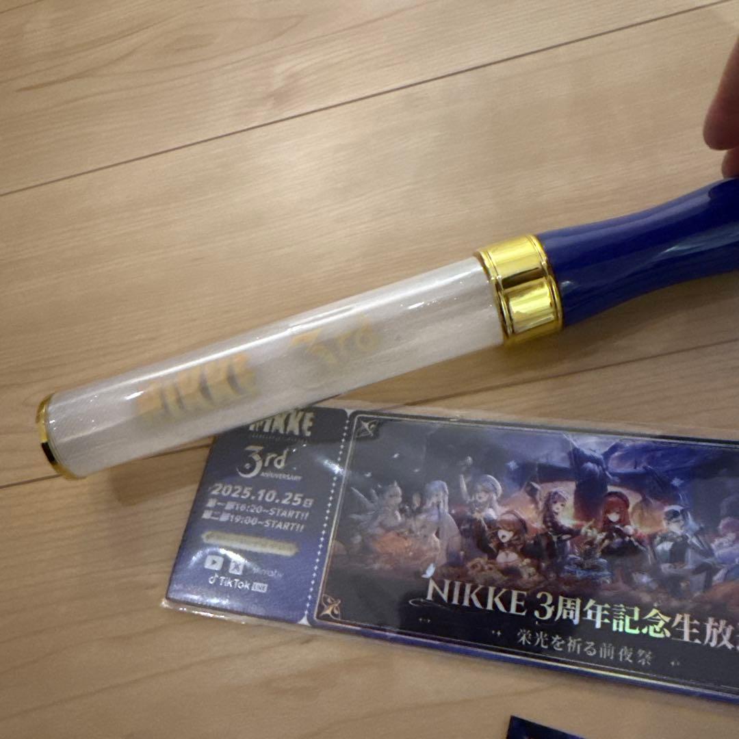 勝利の女神 NIKKE 3周年　生放送　グッズ　非売品