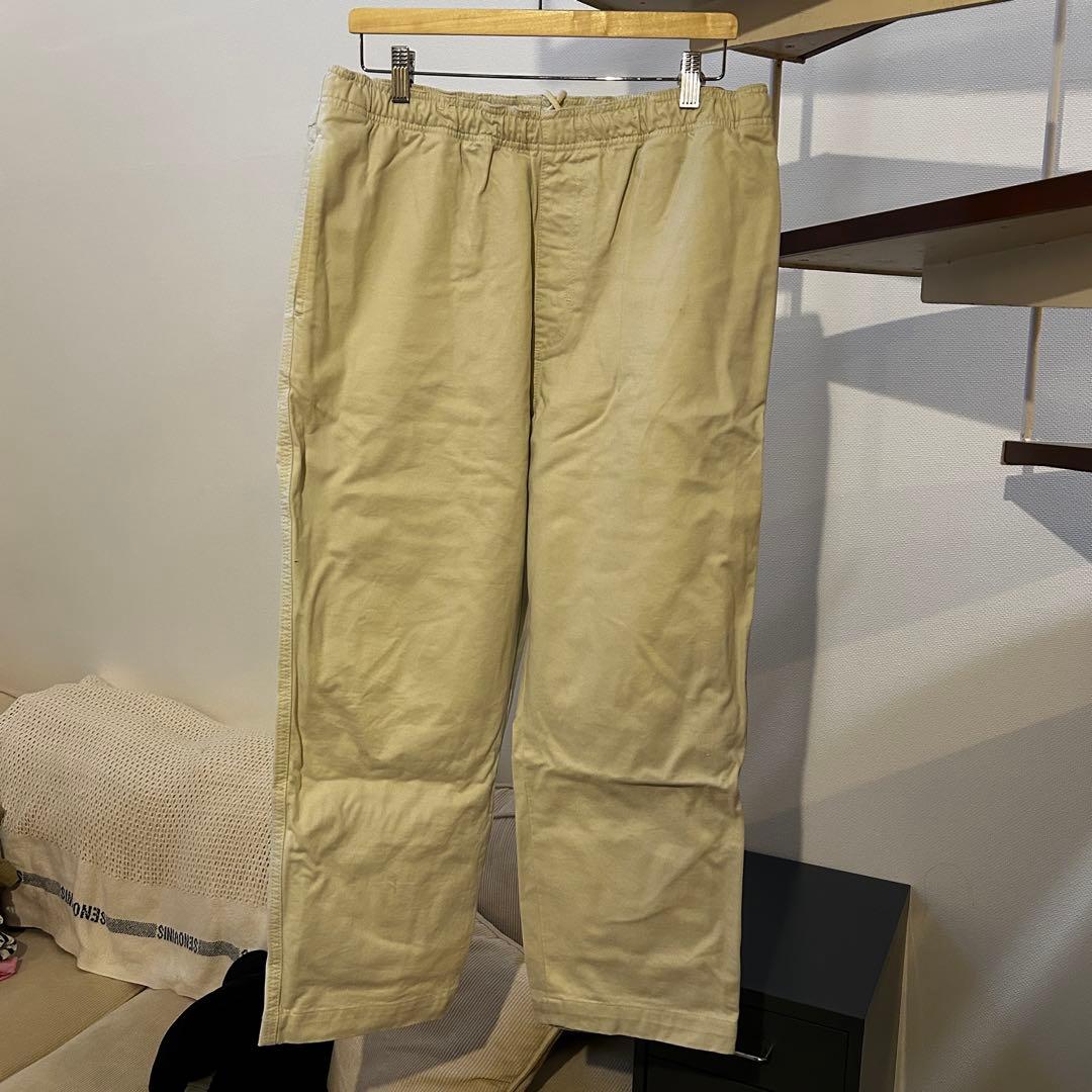 野村氏着用　STUSSY ビーチパンツ　ホワイト