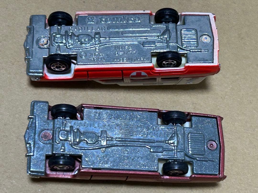 日本製 トミカ キャデラック 2台セット