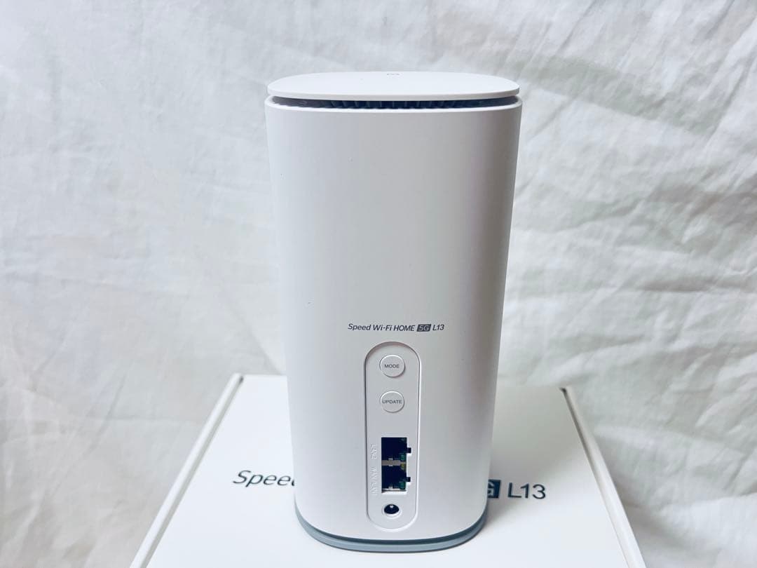 【工事不用】 ZTE Speed Wi-Fi  5G L13 ホワイト