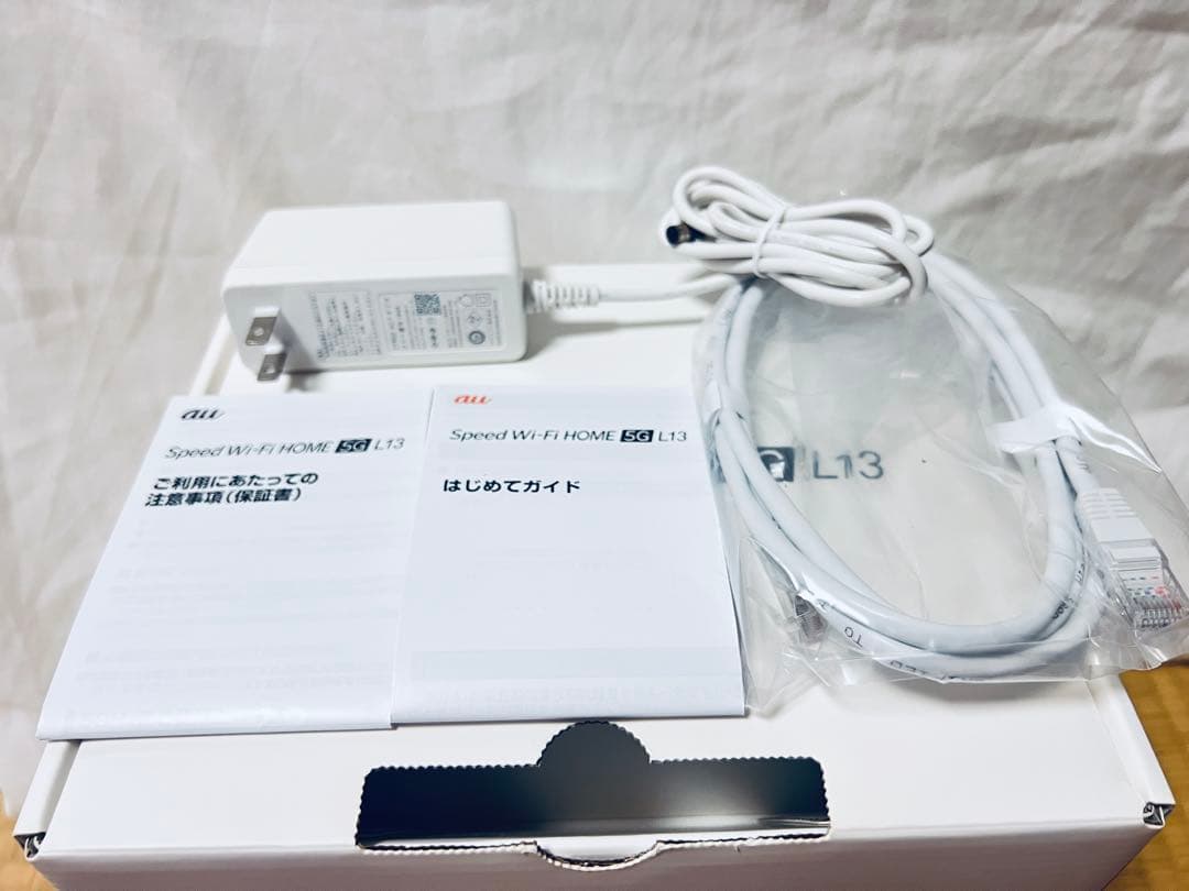 【工事不用】 ZTE Speed Wi-Fi  5G L13 ホワイト