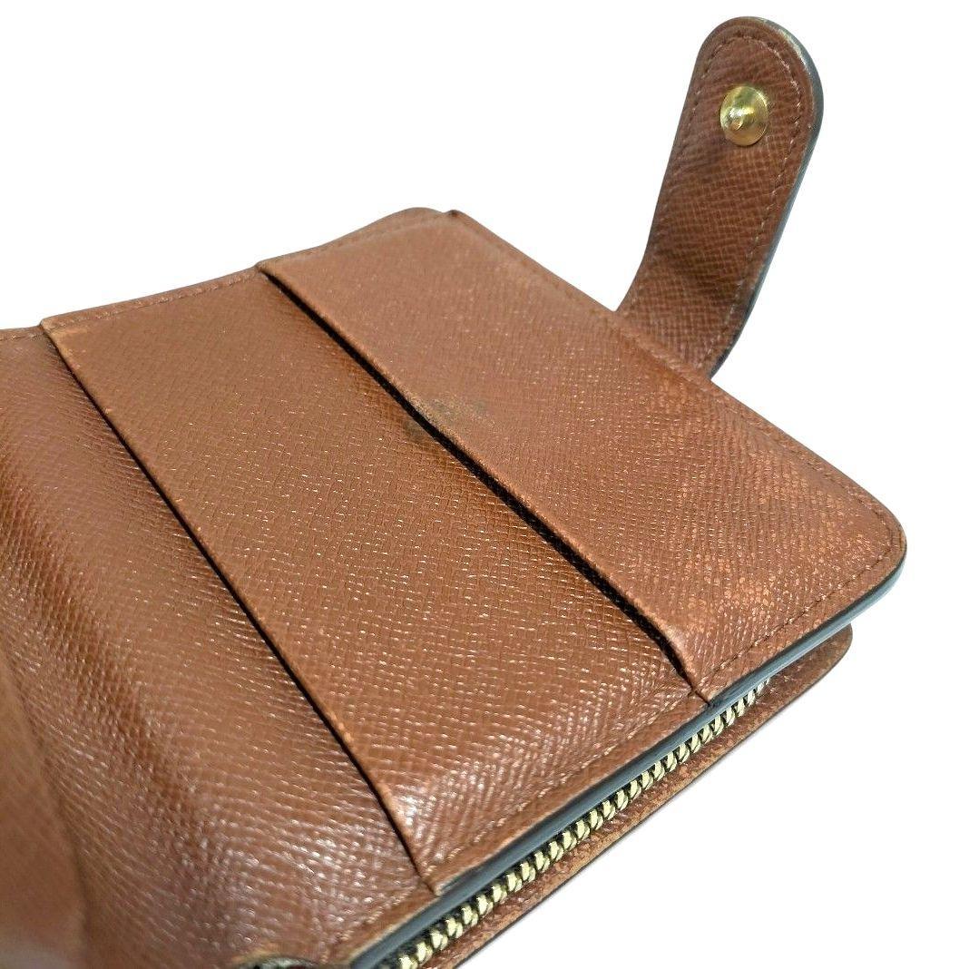 コンパクトジップ モノグラム ラウンドファスナー ウォレット ルイヴィトン