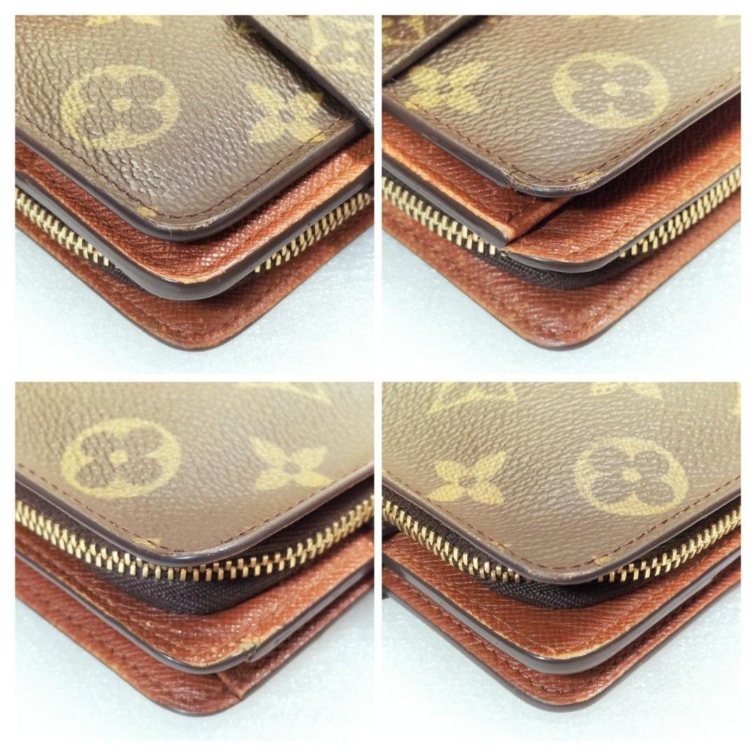 コンパクトジップ モノグラム ラウンドファスナー ウォレット ルイヴィトン