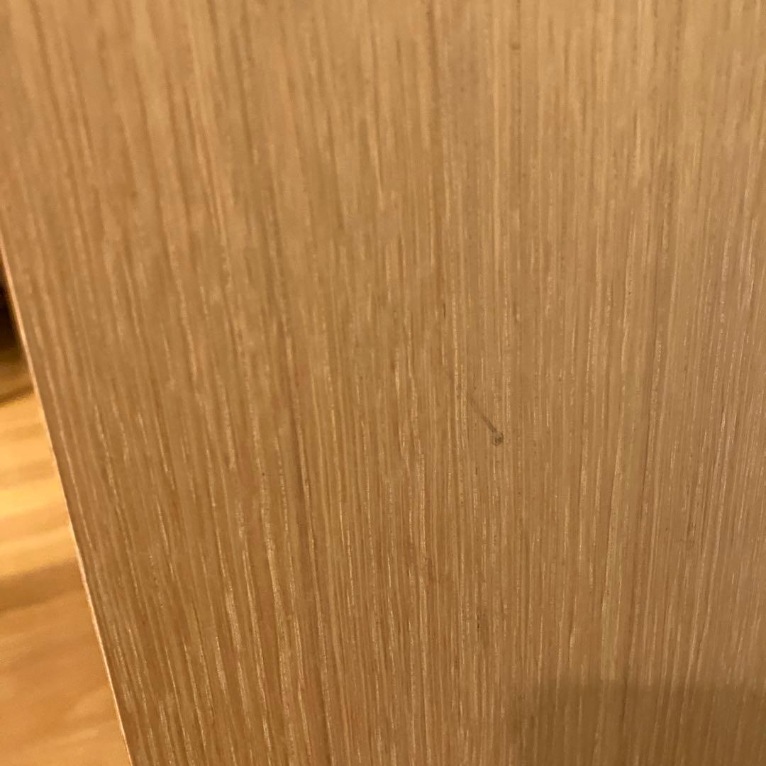 無印良品/オーク材/スライドドアキャビネット