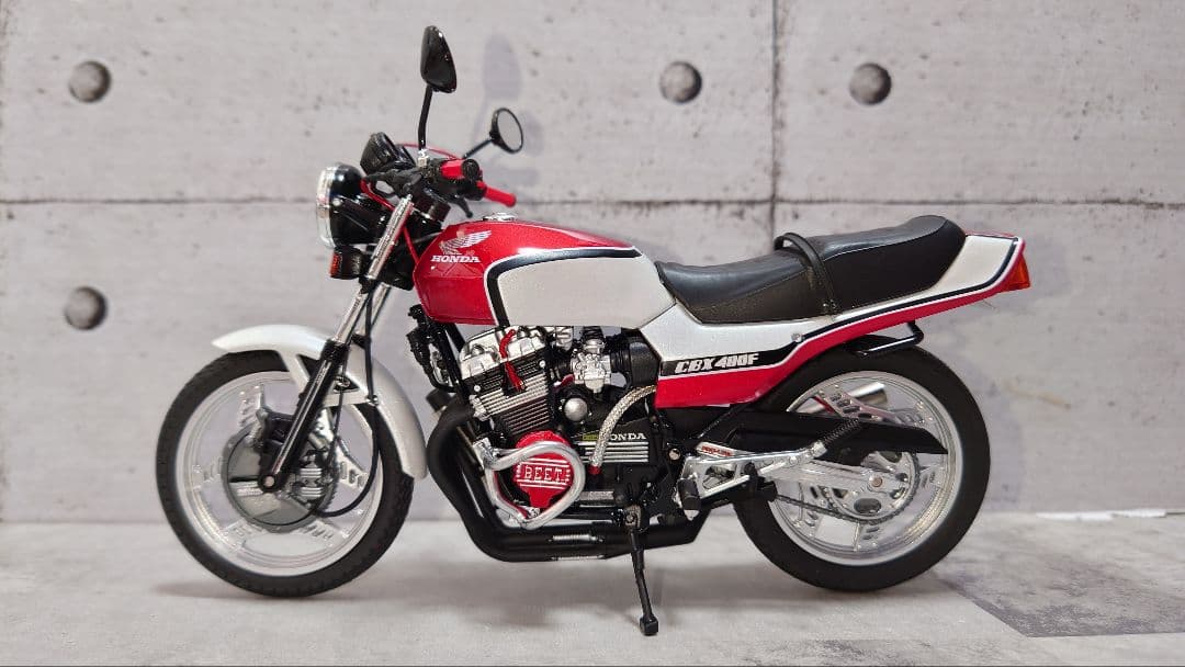 1/12完成品CBX400Fカスタム　依頼品　ぴーなっつ
