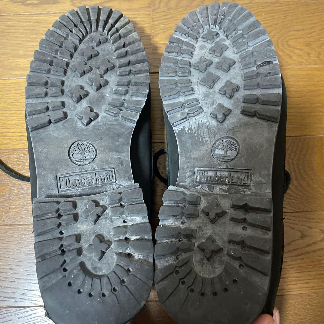 Timberland ティンバーランド 3eye モカシン 黒　27センチ