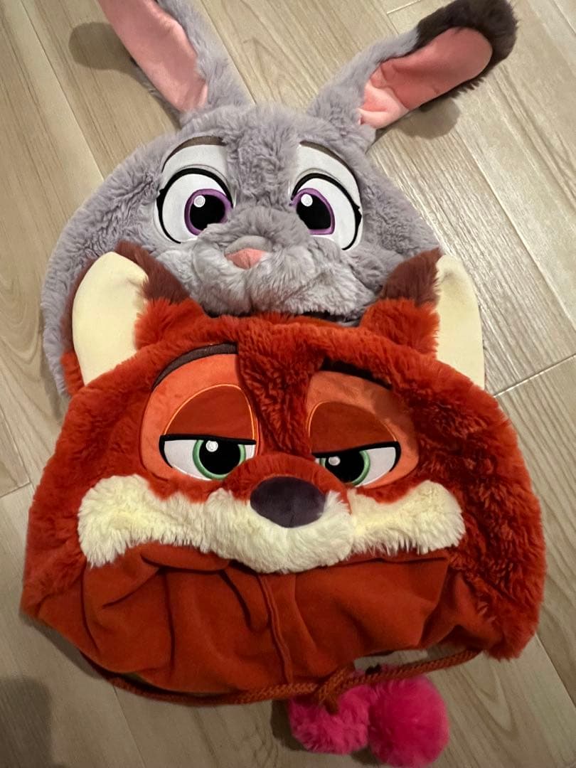 ジュディ・ニック ズートピアファンキャップ セット