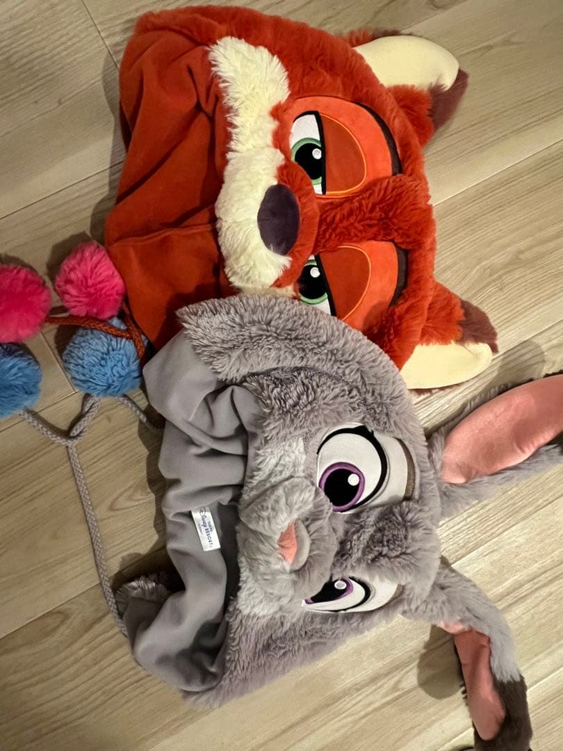 ジュディ・ニック ズートピアファンキャップ セット