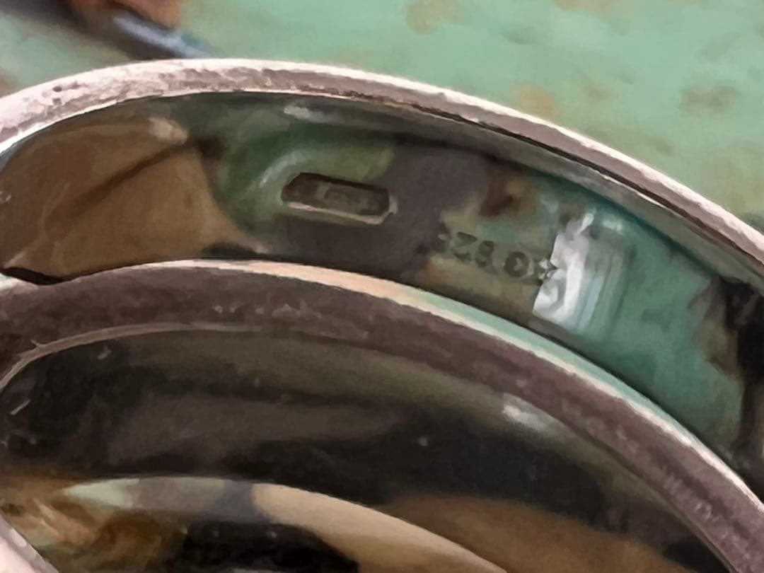 GUCCI silver925 インフィニティ　ノット　リング