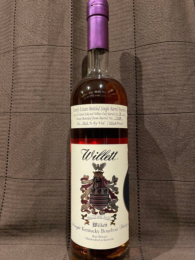 ウィレット ファミリーエステート 8年 #2138 for SHINANOYA