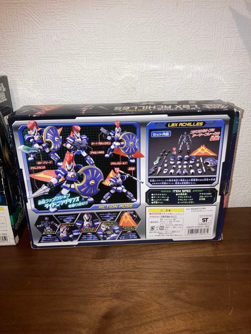 ダンボール戦機 Zモード LBX イカロスゼロ フォース　アキレス　セット