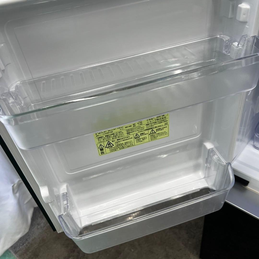 518❤️　冷蔵庫　シャープ　黒　一人暮らし　安い　綺麗　中古　設置無料　おすすめ