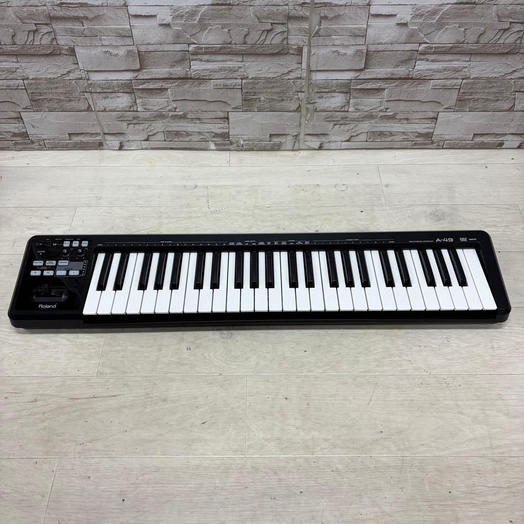 Roland ローランド 49鍵盤 USB MIDIキーボード A-49 ⑩