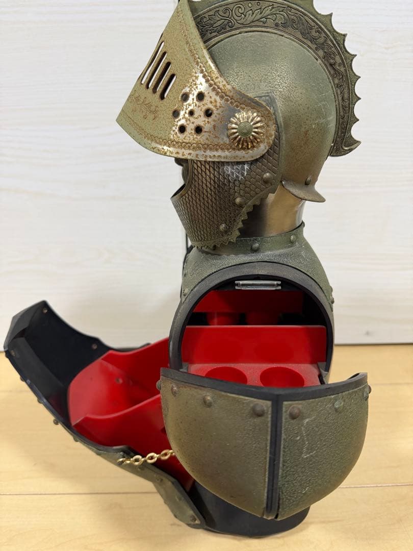 【希少】ニッカウヰスキー 騎士 ナイト ボトルケース アンティーク