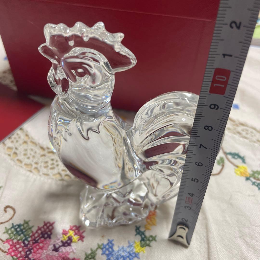 L　バカラ baccarat クリスタルガラス 干支シリーズ 鳥