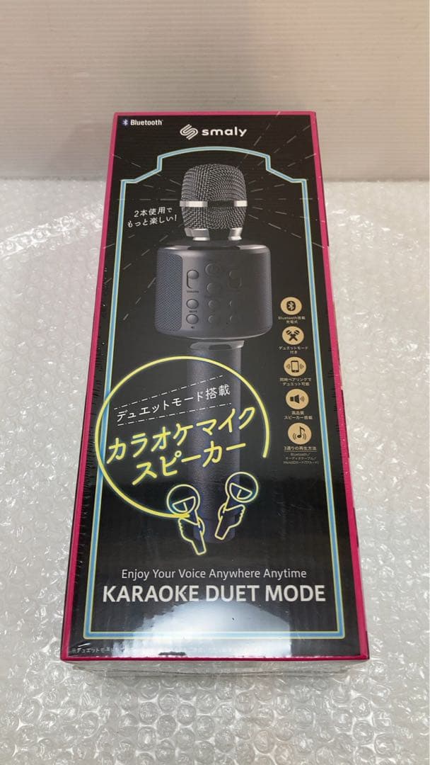 ☆未開封☆ smaly カラオケマイク　3個セット　SM-KM21