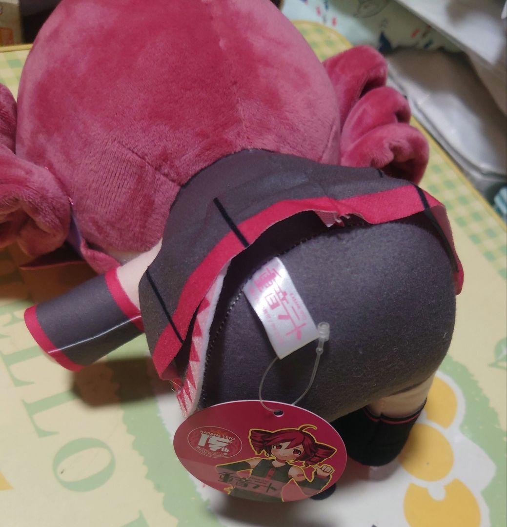 <最終値下げ>重音テト おすわりbigぬいぐるみ　15th ラウンドワン