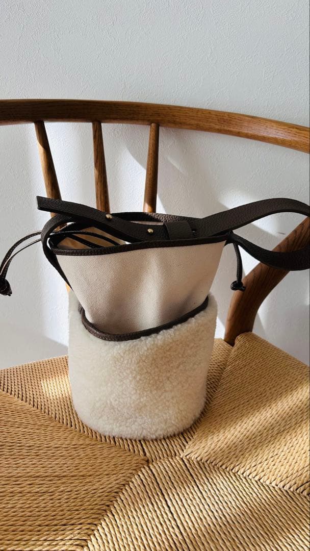 ayakoバッグ ムートン Mouton トープ 超美品です‼️