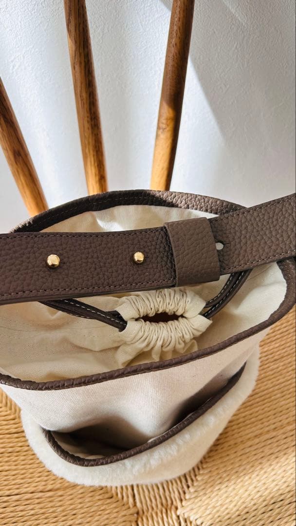 ayakoバッグ ムートン Mouton トープ 超美品です‼️