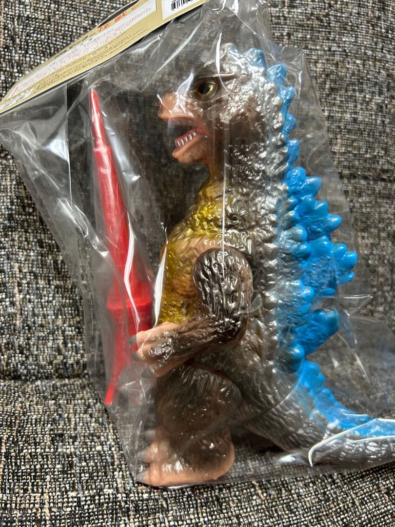 ブルマァクの怪獣シリーズ★ゴジラ50（ガンメタ） ブラウンカラー 東宝 ヘドラ