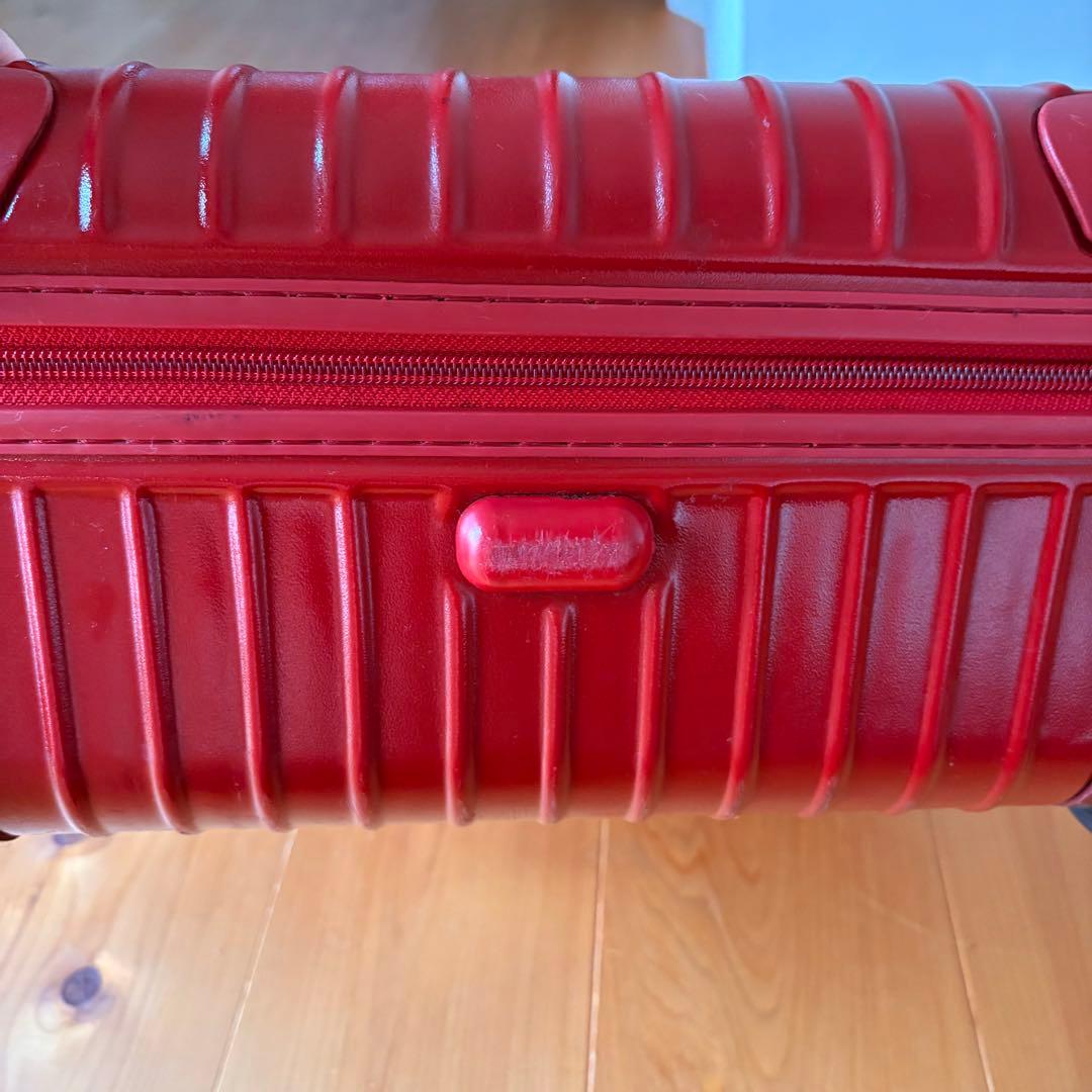 【保証書付き】RIMOWA SALSA スーツケース レッド 35L 廃盤品２輪