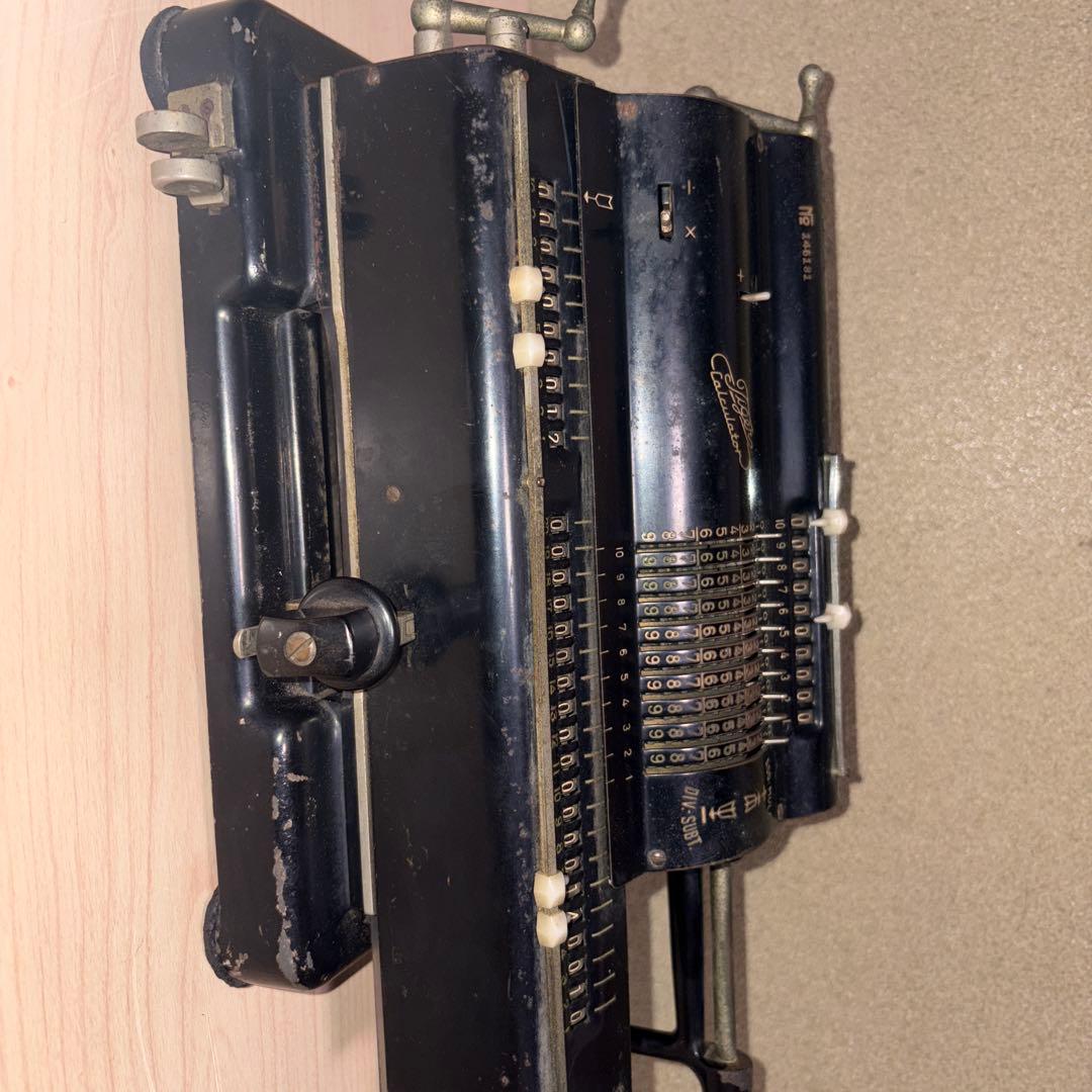 レトロ希少昭和２０年代タイガー計算機