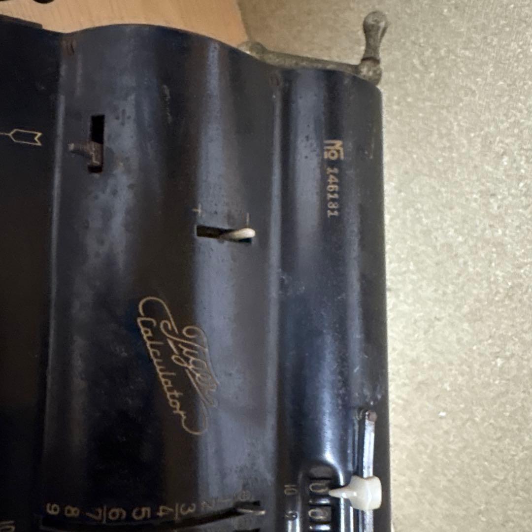 レトロ希少昭和２０年代タイガー計算機