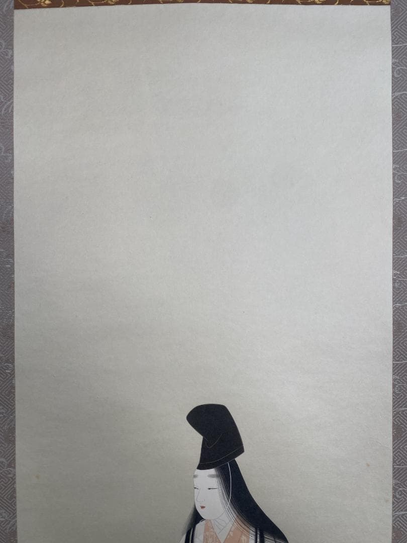 も*ル様 上村松園【複製】『静』限定33/200 美品 美人図 静御前 小学館