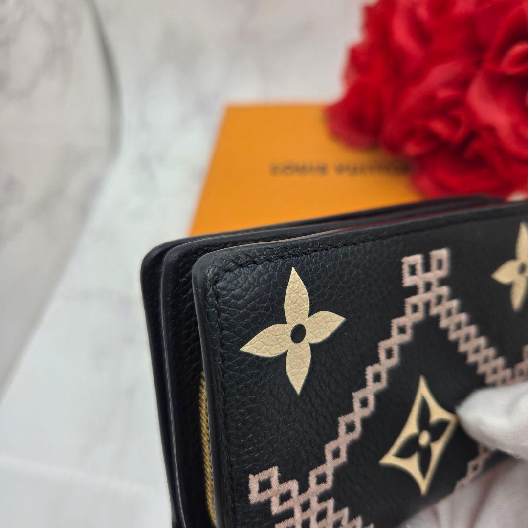 ルイヴィトン ポルトフォイユ クレア モノグラム アンプラント 折り財布 財布