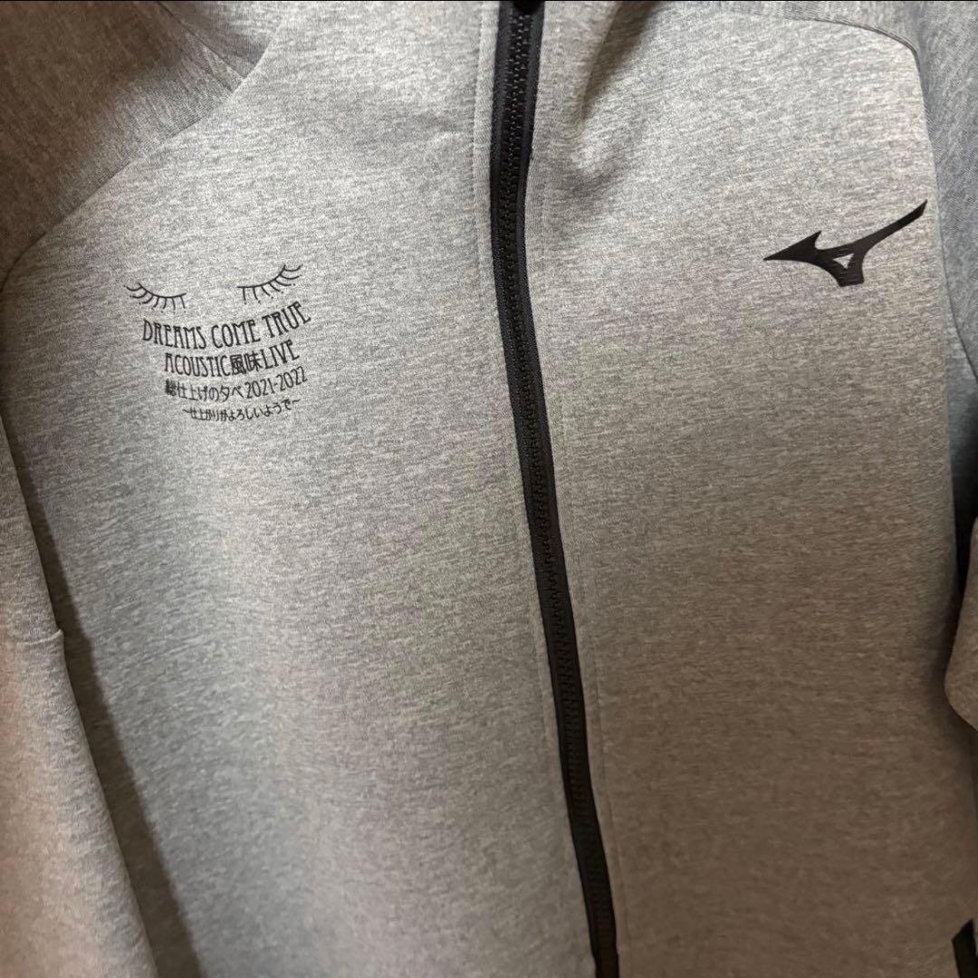 ACOUSTIC風味LIVE × MIZUNO フルジップスウェットパーカー