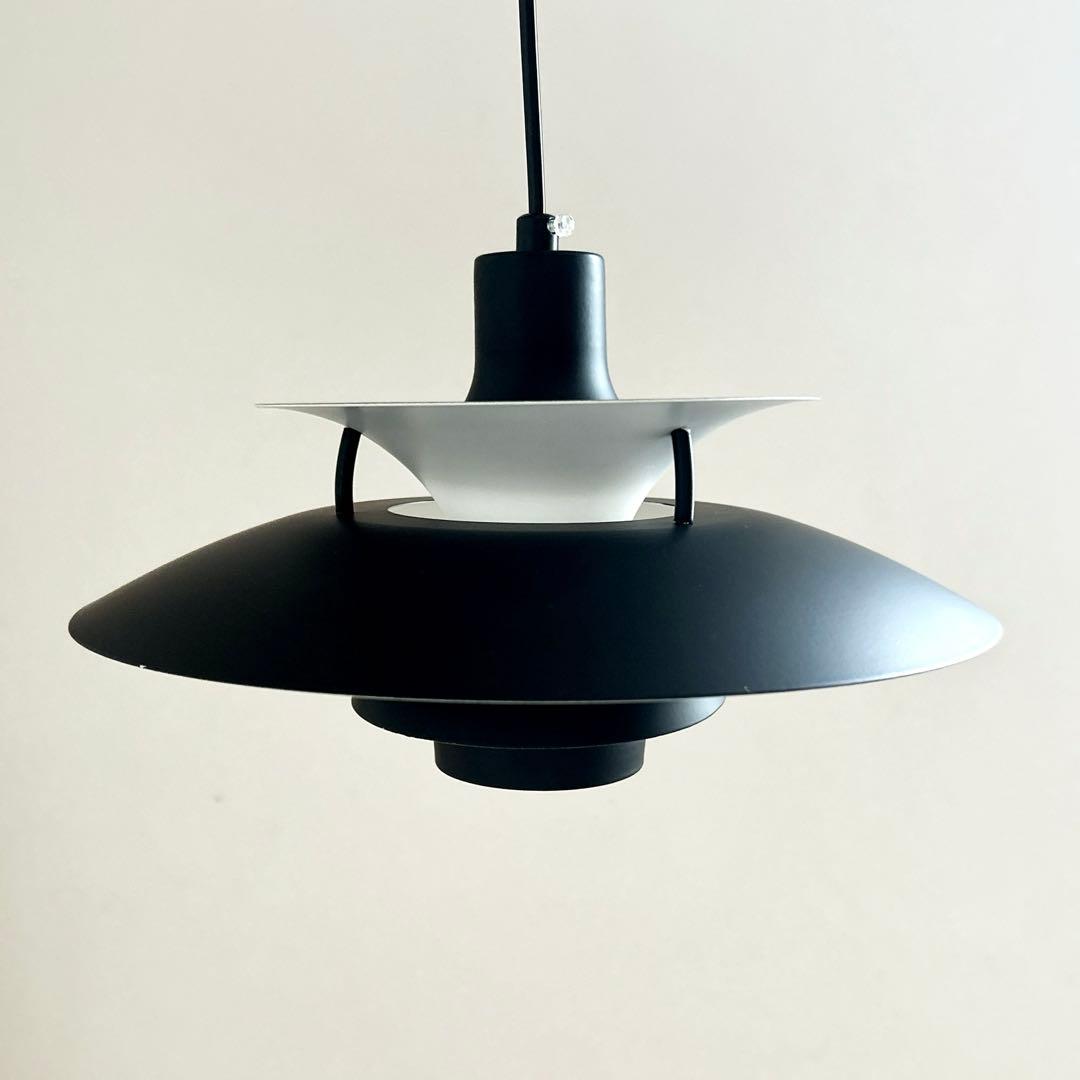 新品　ルイスポールセン　PH5　ミニ　モノクロームブラック　リプロダクト　φ30