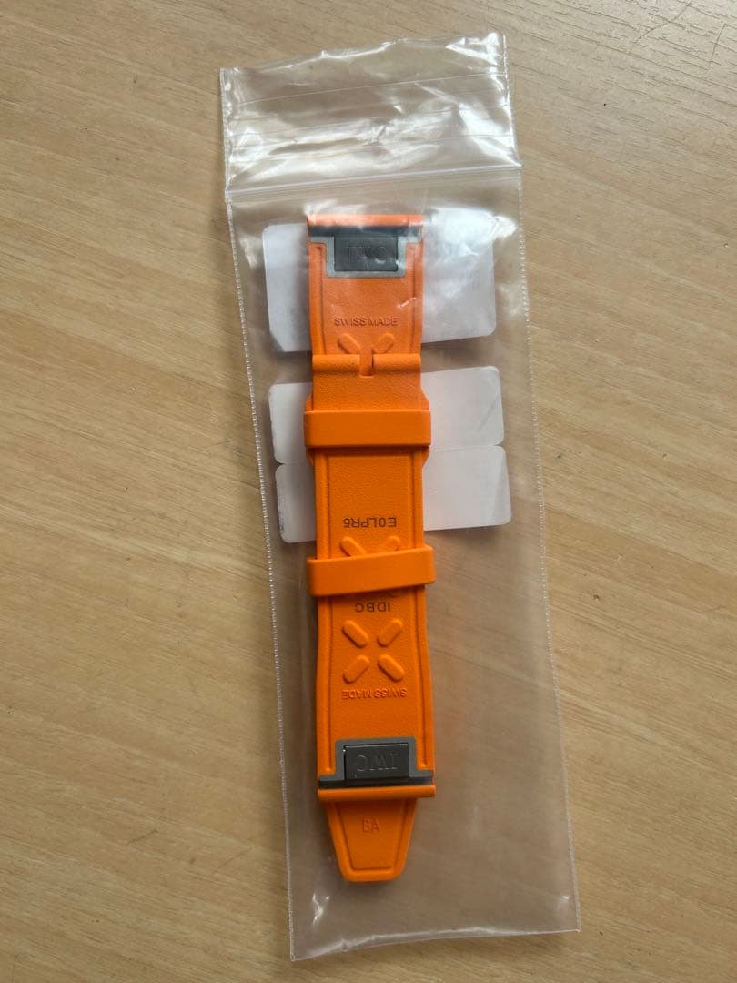 IWC パイロットウォッチ・マーク20用　純正ラバーベルト