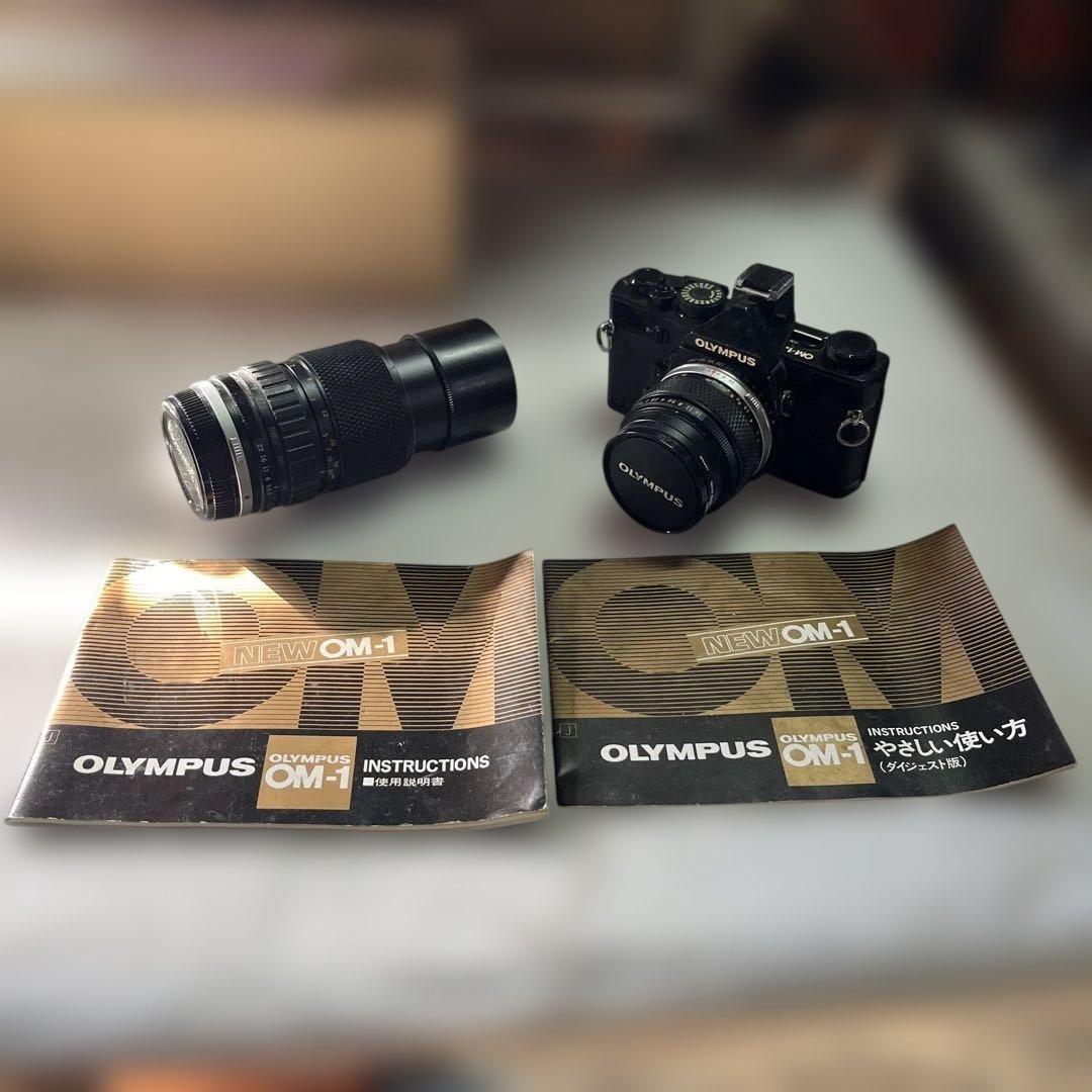 美品　オリンパス　OLYMPUS フィルムカメラ　ズームレンズ　セット説明書付き