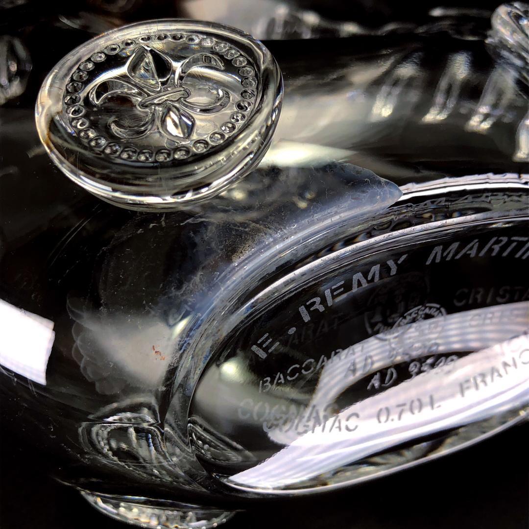 【美品】バカラ／レミーマルタン ルイ13世 コニャック 空ボトル／BC489