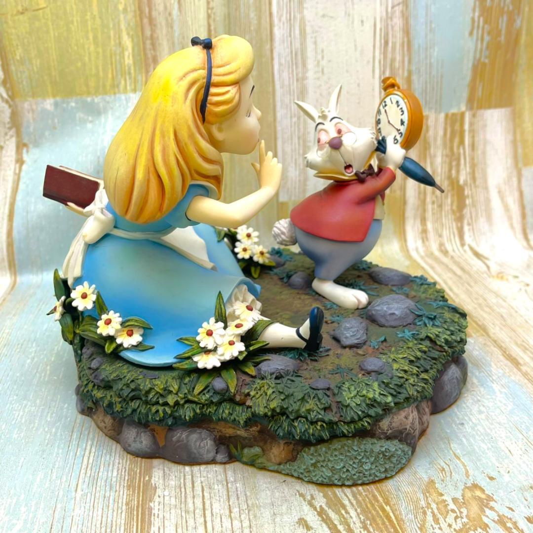 激レア★不思議の国のアリス 白うさぎ 小物入れ チェシャネコ フィギュア