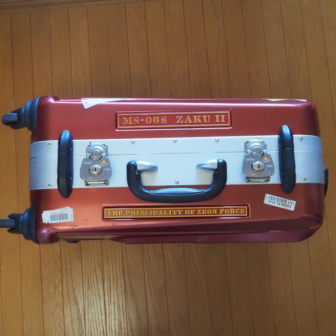 機動戦士ガンダム MS06S シャア専用ザクⅡ キャリーケース