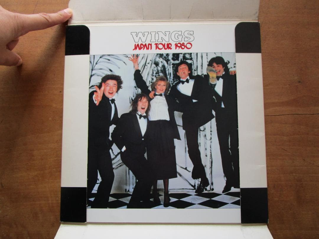 ポールマッカートニー　ウィングス ジャパンツアー1980　パンフ　＆　チケット