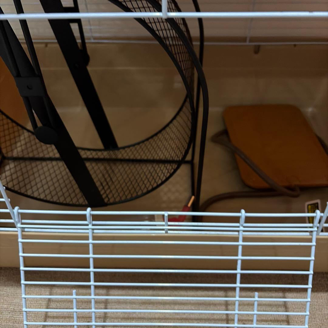 小動物用飼育ケージ回転式ホイール付き　2個セット【緊急値下げ】