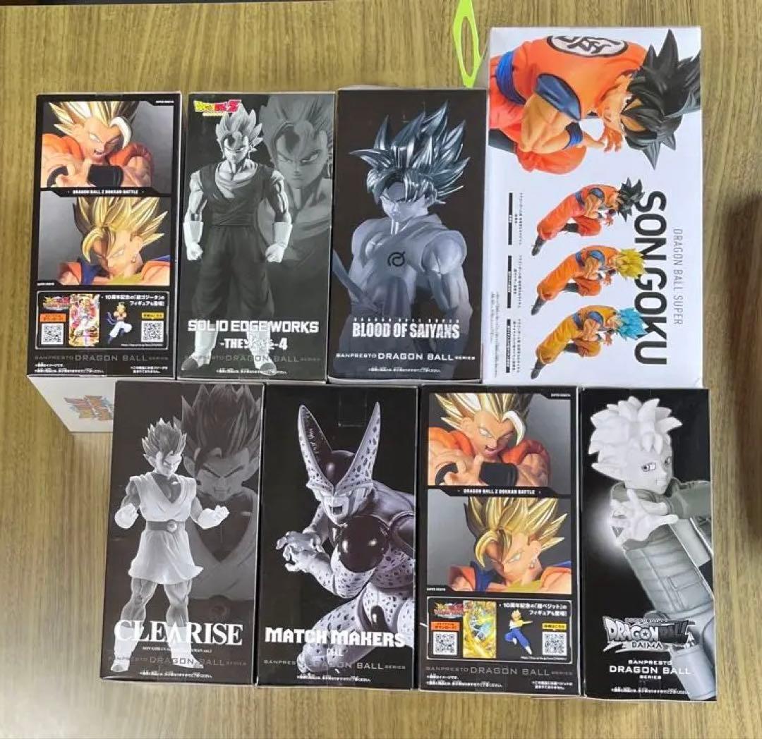 ドラゴンボール　フィギュア8点+一番くじH賞G賞5点セット