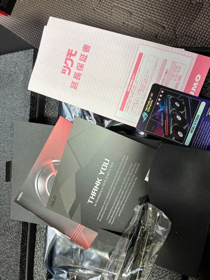 w*l様 ROG STRIX RTX 3080 O10G GAMING （中古、