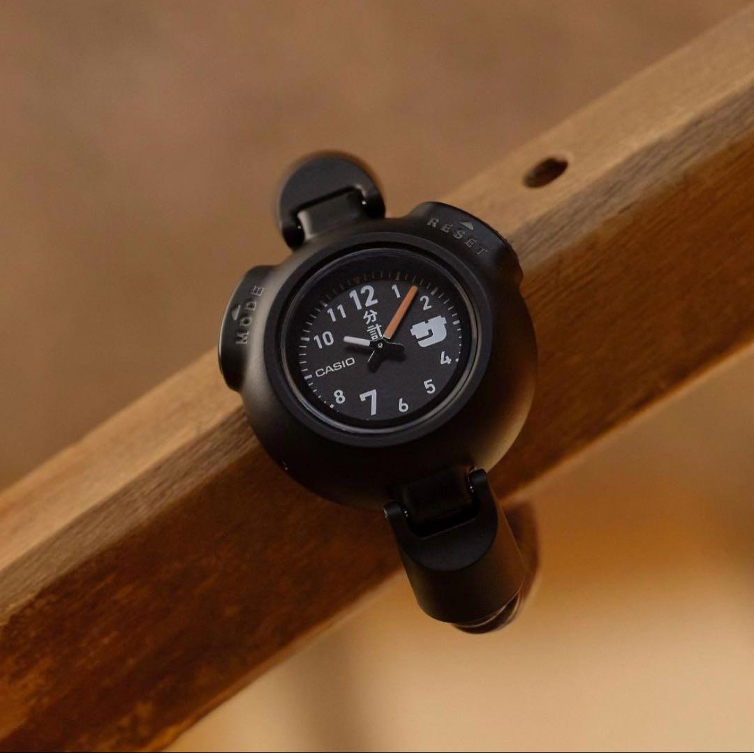 CASIO サ時計 SAN-100H-1BJR ブラック 新品