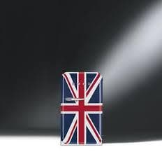 SMEG社製　冷蔵庫　ユニオンジャック　100Ｖ　FAB5URUJ（右ヒンジ）