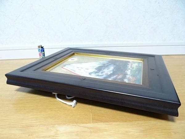 美品 sakai 富士山 雪山 風景画 日本画 絵画 油彩 油絵