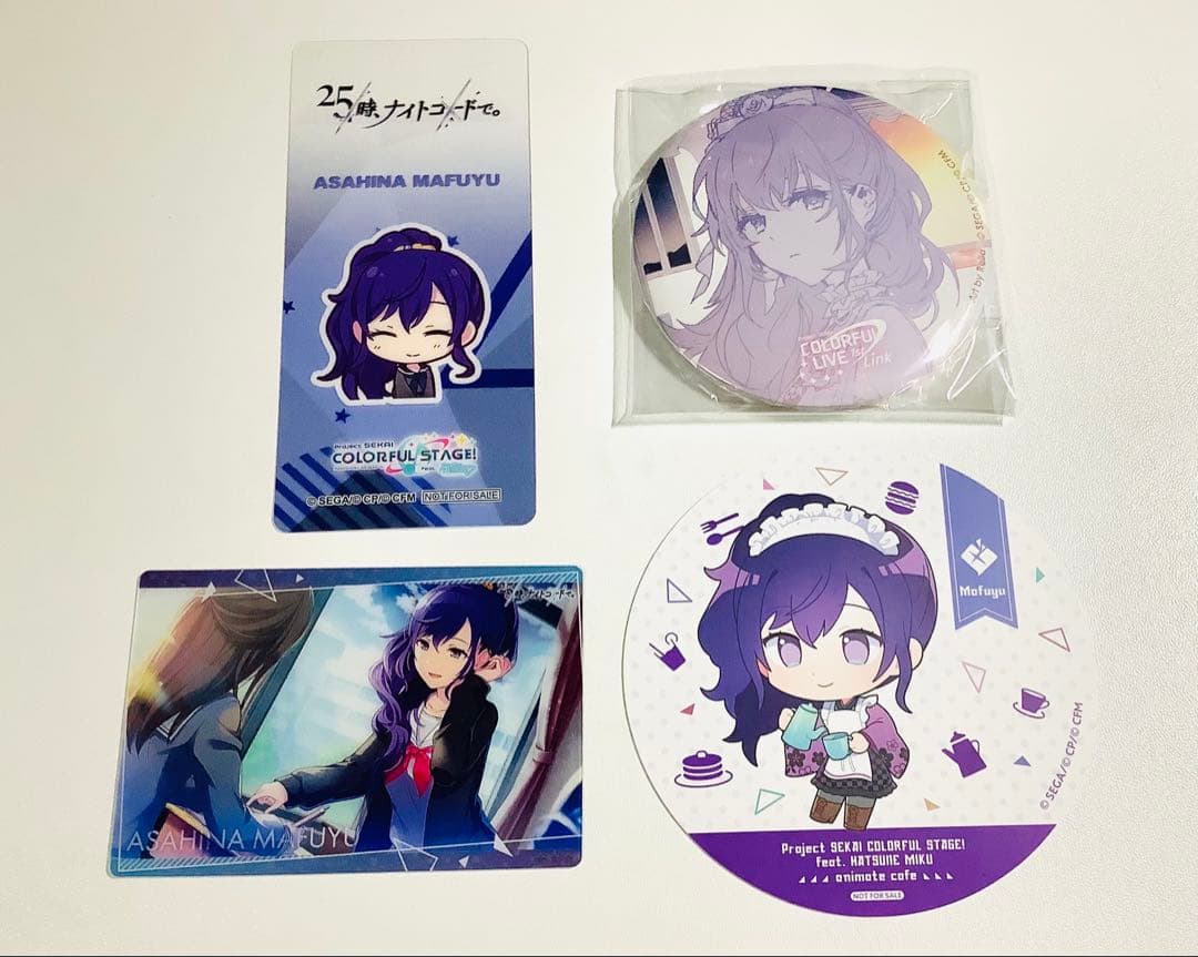 プロセカ 朝比奈まふゆ セカライ 缶ミラー アニメイト 特典