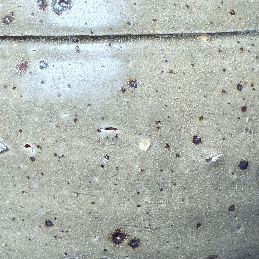 遠州窯　耳付花瓶　共箱付　中国美術　高さ30.5cm　オブジェ　インテリア